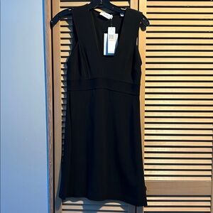 NWT A.L.C. Black Dress with Stitch Detail, size 2